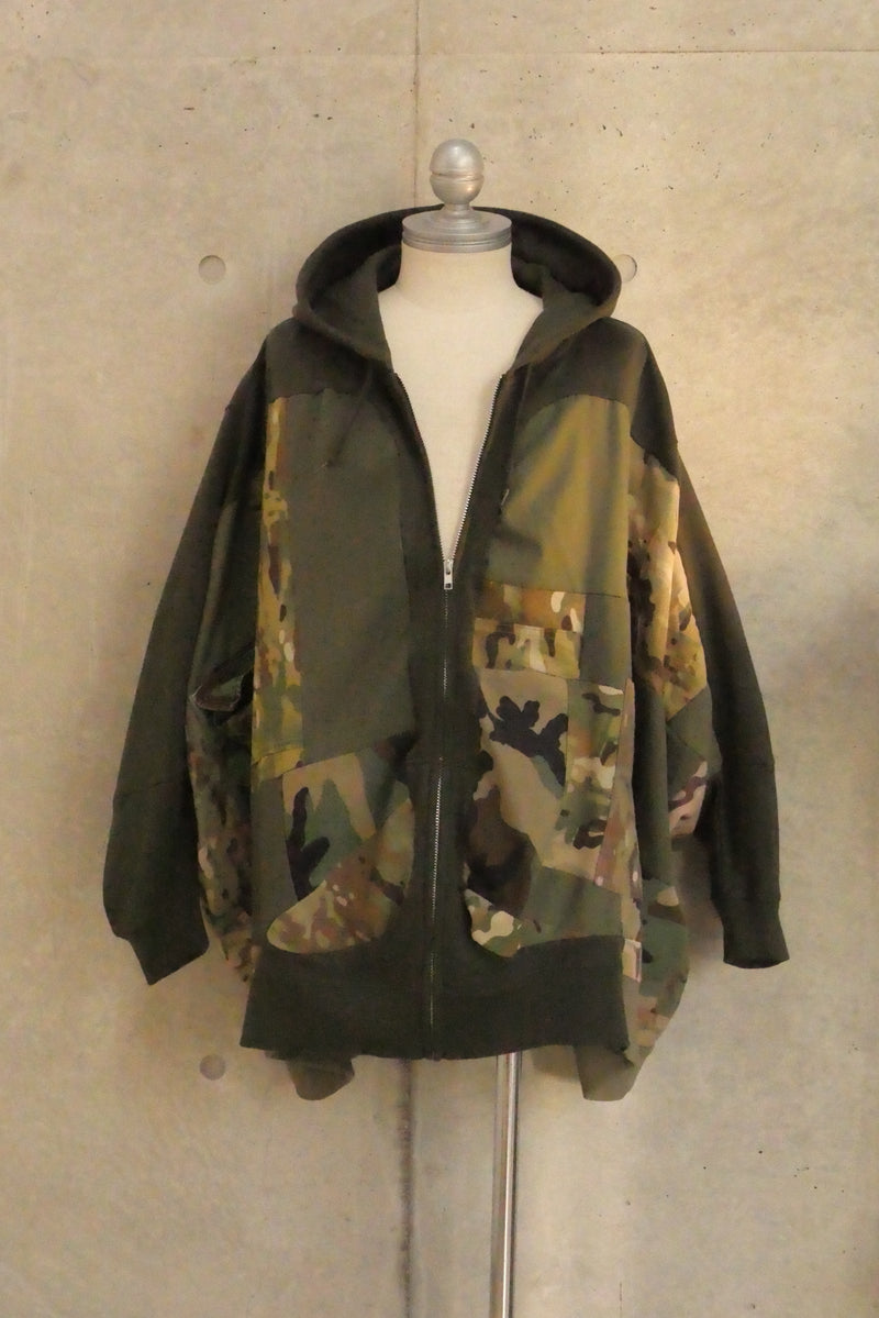 Camo hoodie Khaki