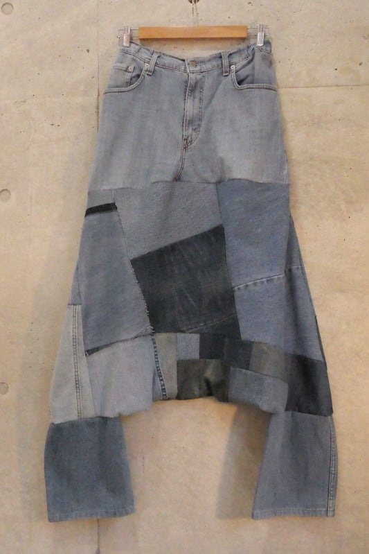 Sarouel Denim Pants